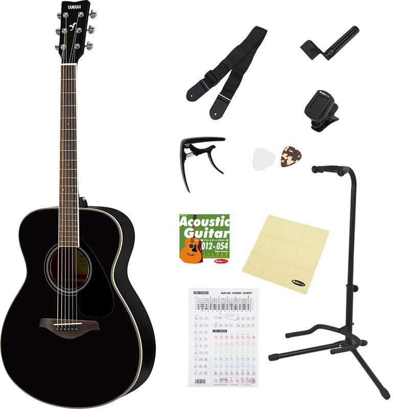 YAMAHA 【ビギナーさん応援！お得なアクセサリー10点セット付き！】FS820 (Black) ヤマハ｜イケベ楽器 イケシブ 26,862円