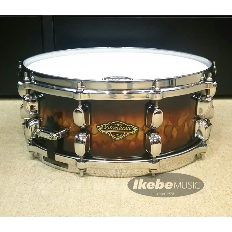 TAMA WBSS55-MBR [Starclassic Walnut/Birch Snare Drum 14''&times;5.5'' - Molten Brown Burst]｜イケベ楽器 イケシブ