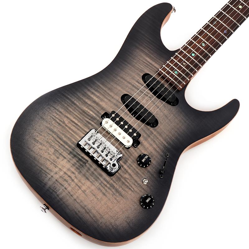 Ibanez Prestige TQM2-CUF (Charcoal Black Burst Flat) [Tom Quayle Model] 【特価】