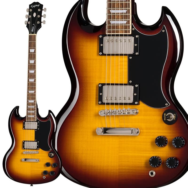 Epiphone SG Tribute Plus (Vintage Sunburst) 【Gibson SUMMER FAIR】｜イケベ楽器 イケシブ