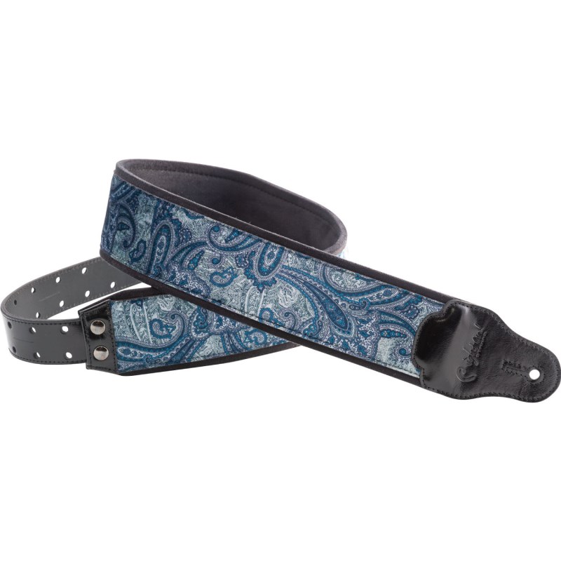 RIGHTON STRAPS J-PAISLEY VELVET (Blue)｜イケベ楽器 イケシブ