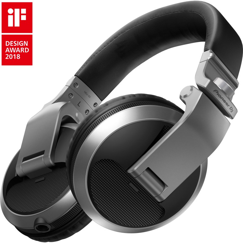 またの日送りとどける Pioneer DJ HDJ-X5-S(しろがね色)【DJ頭顱電話機】