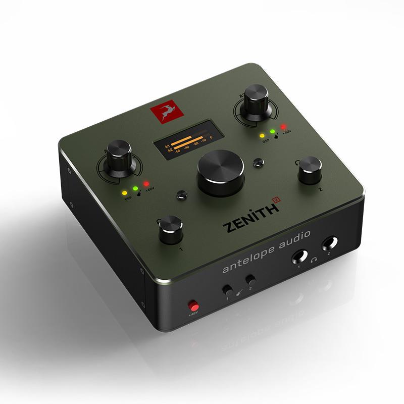 翌日配達 Antelope Audio Zenith 2(192kHz / 32-bit対応USB-Cオーディオインターフェイス)(アンテロープオーディオ)(Zenith2)(バスパワー駆動/リアルタイムDSPエフェクト/ループバック機能対応)(2×Mic/Line/Hi-Zイン)(2×MONITOR/HPアウト)(ゼニス2)