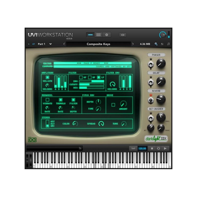 UVI Darklight IIx (代引不可)(オンライン納品)|イケベ楽器 イケシブ