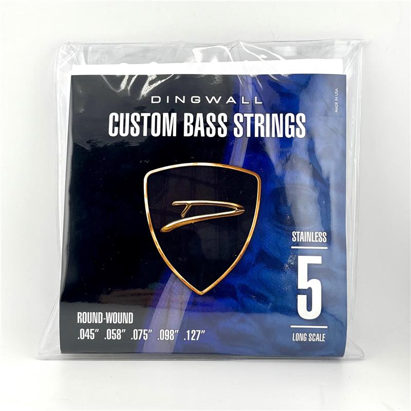 DINGWALL CUSTOM BASS STRINGS [STAINLESS 5ST] SET ROUND-WOUND .045-.127