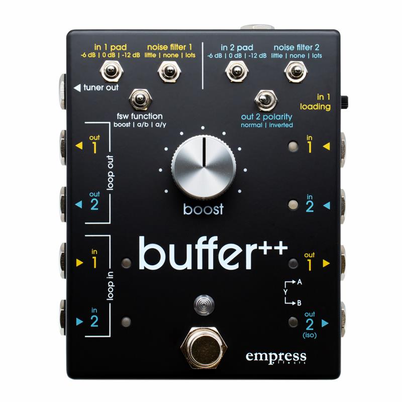 Empress Effects Buffer++ (EMPRESSEFFECTS エンプレスエフェクツ) Buffer + Ultimate utility|イケベ楽器 イケシブ