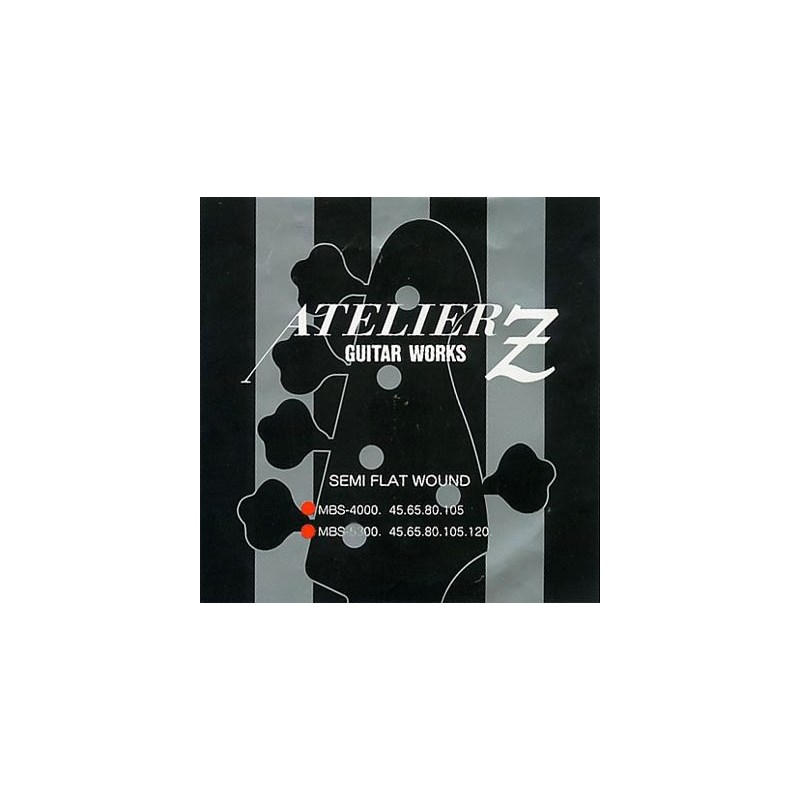 ATELIER Z MBS-4000TA SEMI FRAT BASS STRINGS エレキベース弦 - 通販