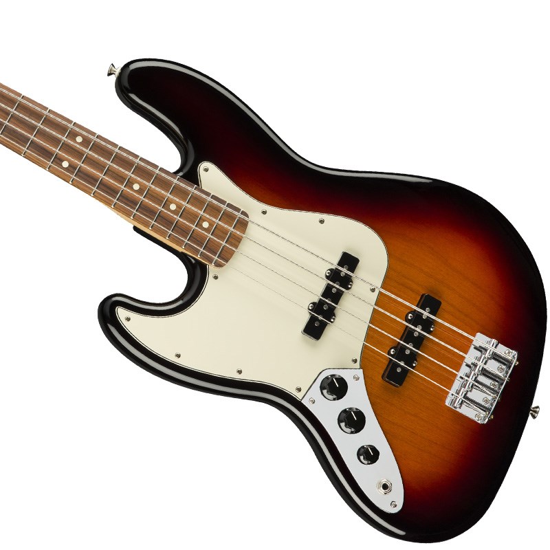 あす楽 Fender MEX Player Jazz Bass Left-Handed (3-Color Sunburst PauFerro) ギター・ベース 