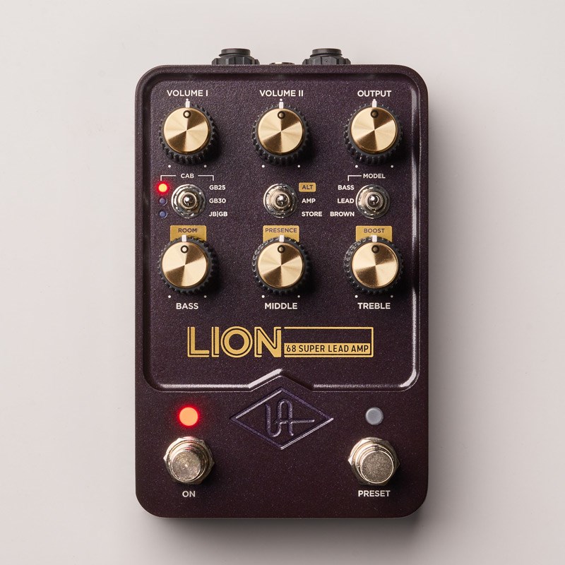 翌日配達 Universal Audio 【特別価格プロモーション】UAFX Lion '68 Super Lead Amp(ユニバーサルオーディオ)プリアンプ