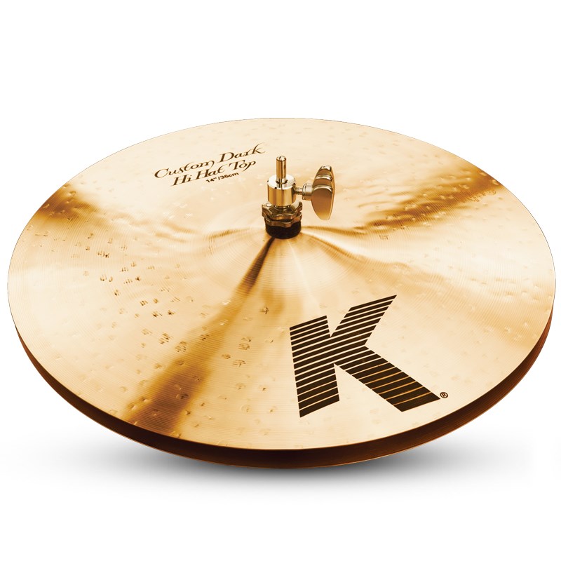 Zildjian K Custom Dark HiHat 14 pair [NKZL14CDHHT/14CDHHBM]｜イケベ楽器 イケシブ