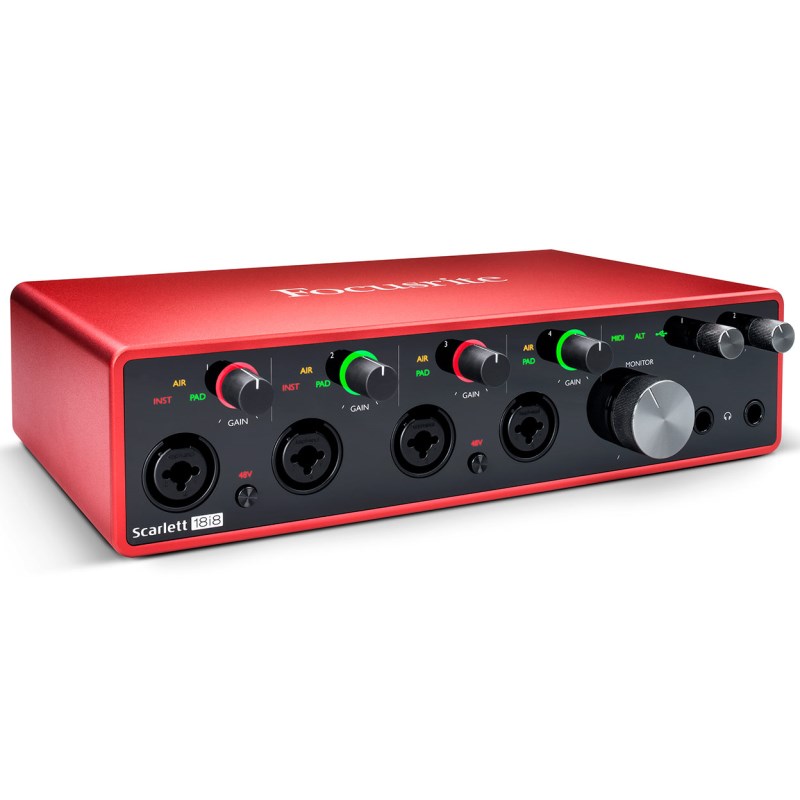 Focusrite Scarlett 18i8 (gen3) DAW・DTM・レコーダー | dermascope.com