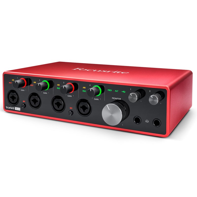 Focusrite Scarlett 18i8 (gen3) DAW・DTM・レコーダー | dermascope.com