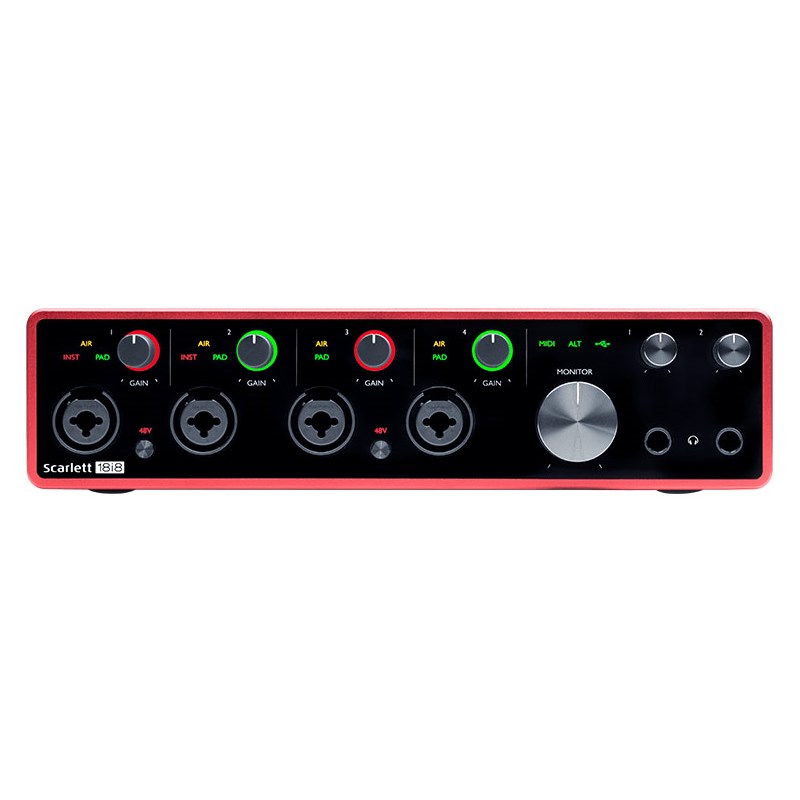 Focusrite Scarlett 18i8 (gen3) DAW・DTM・レコーダー | dermascope.com