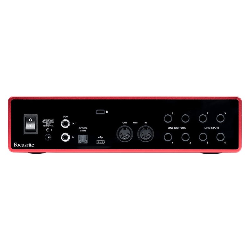 Focusrite Scarlett 18i8 (gen3) DAW・DTM・レコーダー