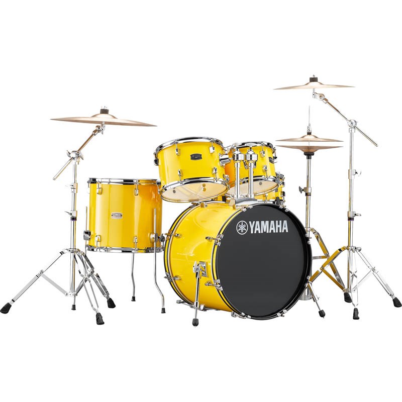 YAMAHA RDP0F5STD YL [RYDEEN スタンダードセット / 20インチバスドラム / シェル + ハードウェア + スツール + ジルジャンシンバルセット / カラー：メローイエロー]｜イケベ楽器 イケシブ