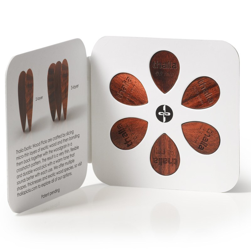 Thalia Capo Exotic Pack Wood Jazz Mixed Pjazz M Pick