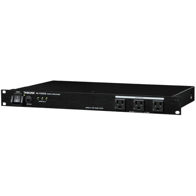 TASCAM AV-P250S(シーケンス機能搭載・パワーディストリビューター/コンディショナー)(タスカム)