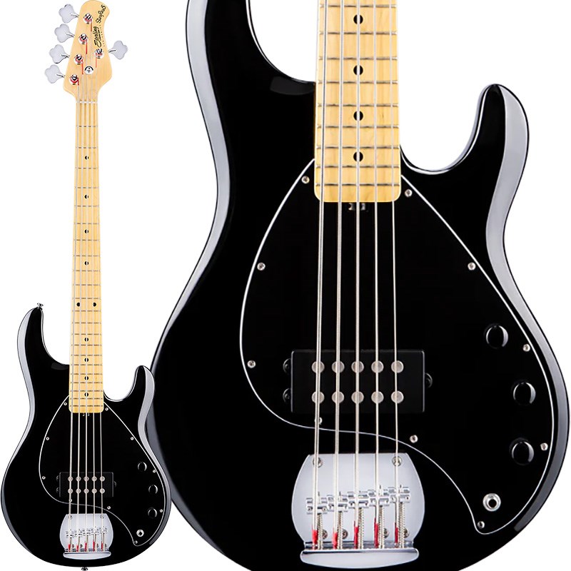 Sterling by MUSICMAN S.U.B. Series Ray5 (Black/Maple)
