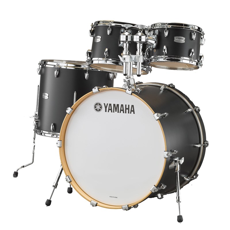 YAMAHA TMP2F4LCS [Tour Custom/All Maple Shell Drum Kit/BD22，FT16，TT12&10，ダブルタムホルダー付属/ リコライスサテン]｜イケベ楽器 イケシブ