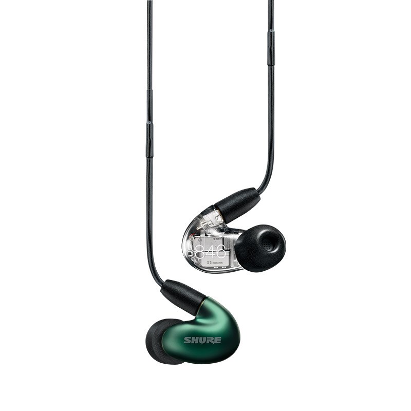 SHURE SE846G2JD(SE846 2G・ジェイドグリーン)(国内置き目品・製造業者引き請ける2年) ヘッドホン・イヤホン-オーディオ