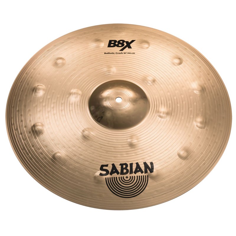 SABIAN B8X Ballistic Crash 18 [B8X-18BACS]｜イケベ楽器 イケシブ