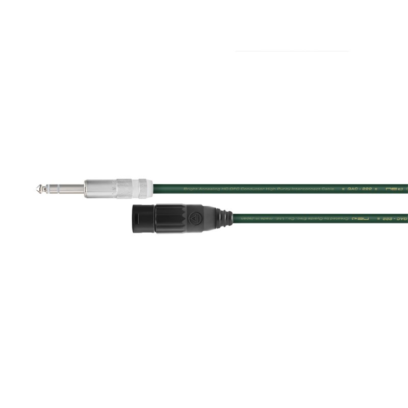 Oyaide QAC-222 TXM (TRS-XLR Male) 【3.0m】