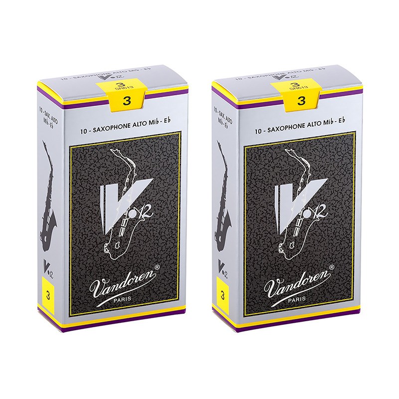 Vandoren アルトサックスリード　（硬さ3-1/2、10枚入り）2箱セット vandoren Vandoren / バンドーレン アルトサックスリード