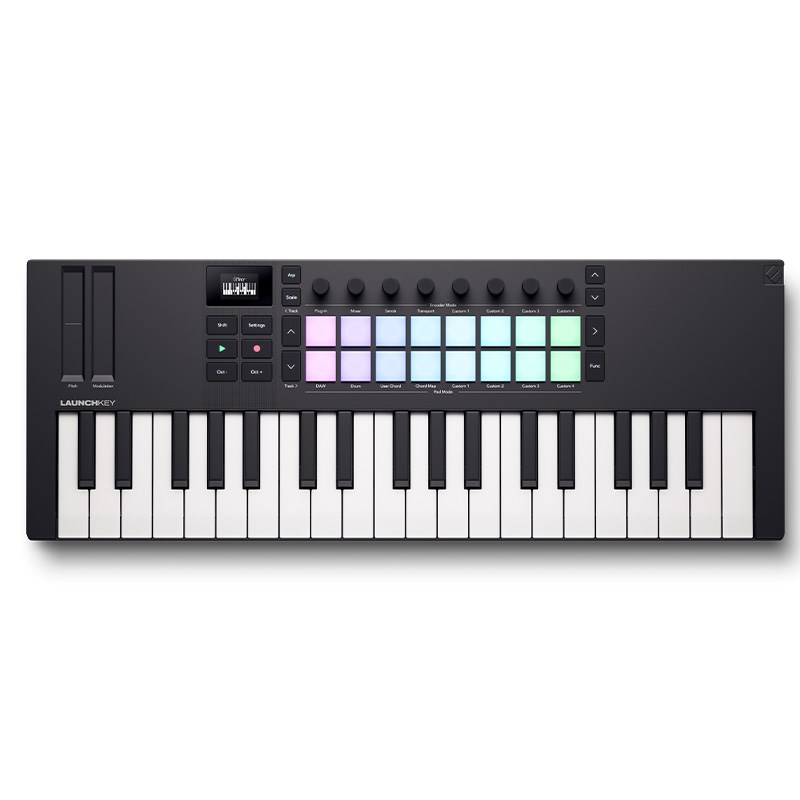 翌日配達 NOVATION Launchkey Mini 37 Mk4(ノベーション)(ラウンチキー)(37鍵盤ミニ・USB・MIDIコントローラー)【ソフトシンセ PLAY無償DL対応】【Steinberg Cubase LE 14付属！】