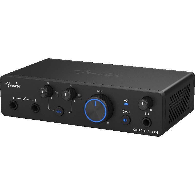 Fender Quantum LT 4 USB-C Audio Interface ( Studio Proサブスクリプション版付)(フェンダー)(プリソナス)(オーディオインターフェイス)｜イケベ楽器 イケシブ