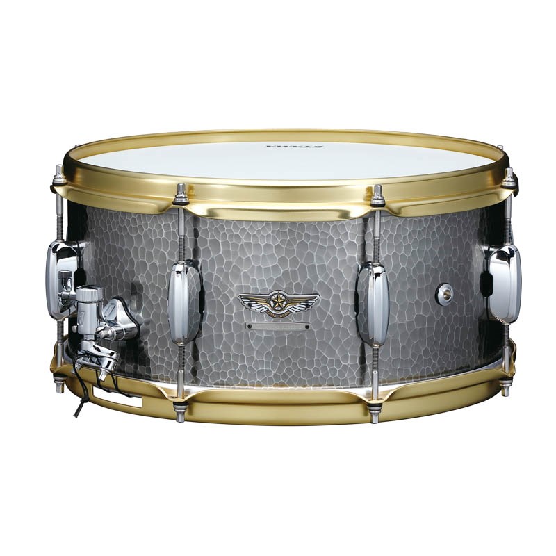 TAMA TAS1465H [STAR Reserve Snare Drum #7 / Hand Hammered Aluminum 14&times;6.5]｜イケベ楽器 イケシブ