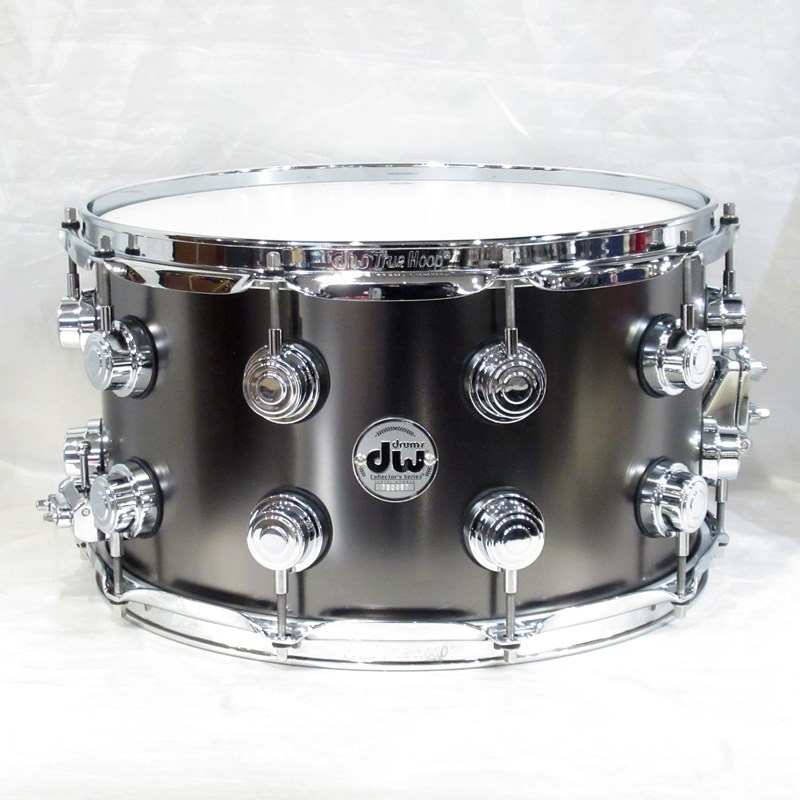 dw DRVD0814SVCBK [Collector's Satin Black Over Brass Snare 14&times;8]｜イケベ楽器 イケシブ