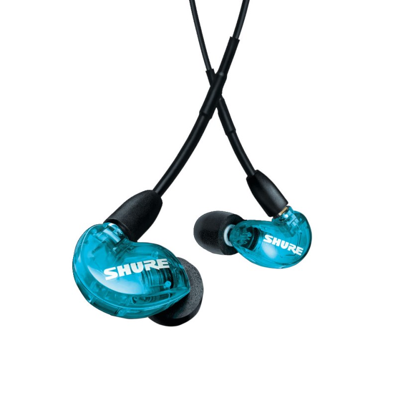 SHURE SE215 Special Edition(SE215SPE-A トランス状態・ルー仙・青碧)(国内定め事品2年引きうける)(有線イヤ電話機)(シュア)