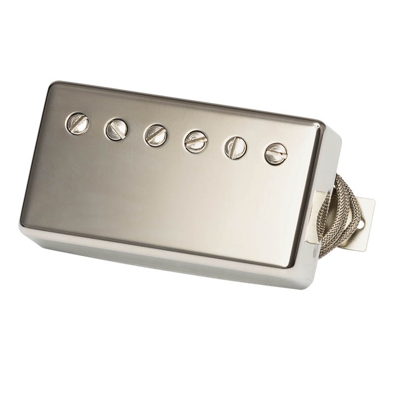 Gibson 【春得セール】 60s Burstbucker (Double Black， Nickel cover， 2-conductor， Unpotted， Alnico V) [Original Collection / PU60BBDBNC2]