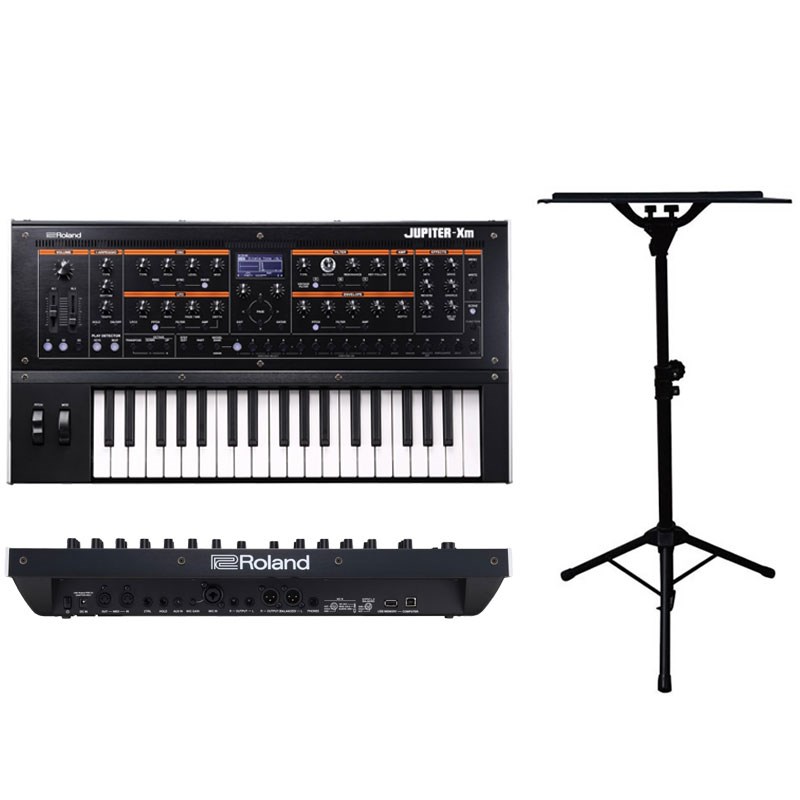 スタンド付き　roland ローランド　midiキーボード　A-49 ブラック 720186_2.jpg