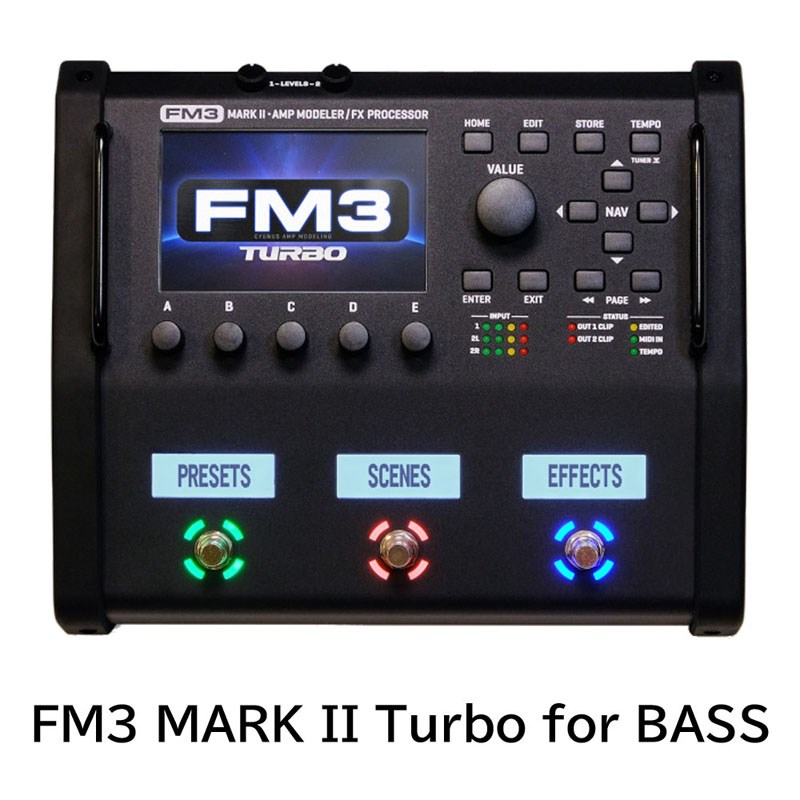 FRACTAL AUDIO SYSTEMS 【入荷待ち、ご予約受付中】 FM3 MARK II Turbo for BASS