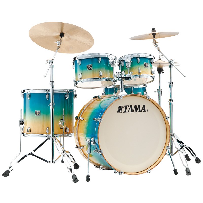 TAMA CL52KRSP-CLP [Superstar Classic / 22インチバスドラム・シェルキット / カリビアン・レースバーク・パイン・フェード]【シンバル、ハードウェア別売】｜イケベ楽器 イケシブ