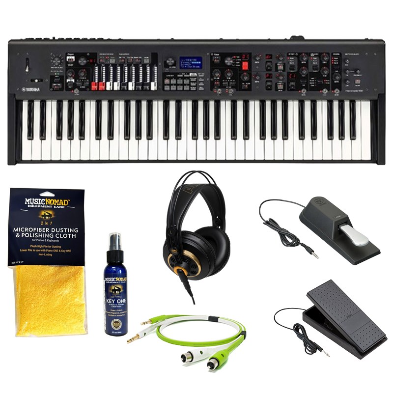YAMAHA ヤマハ YC61 鍵盤堂プレミアム・セットA オヤイデケーブル・AKGヘッドホン付 61鍵盤 ステージキーボード ※配送事項要ご確認 【kbdset】