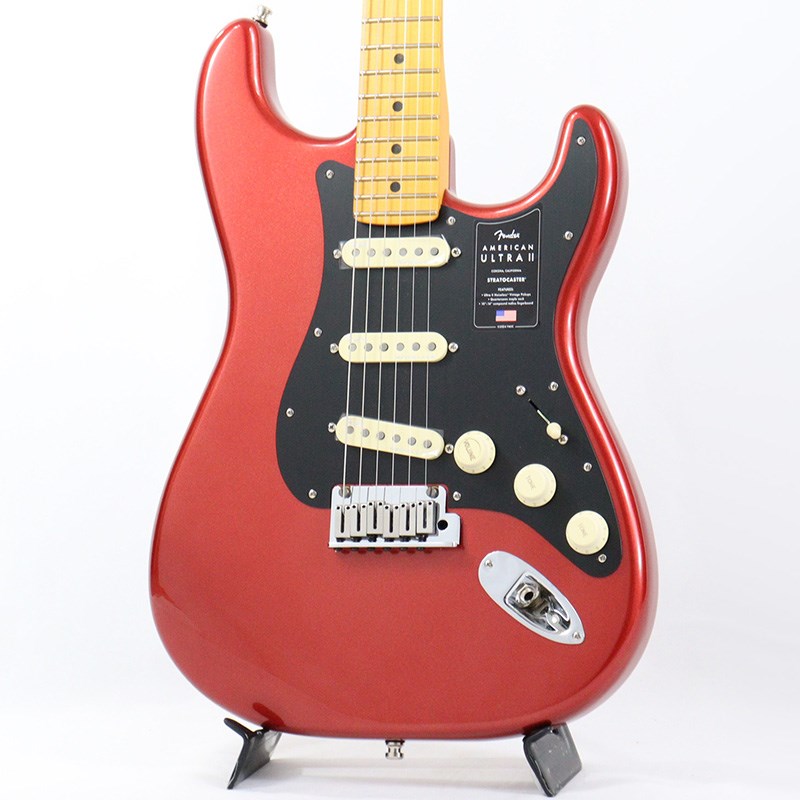 Fender USA American Ultra II Stratocaster (Sinister Red/Maple) 【The Spring Summer 2026 Campaign】｜イケベ楽器 イケシブ