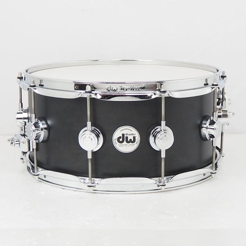 dw DRS06514SSC107 [Collector's Pure Maple Snare Drum Standard Shell 14&times;6.5 / Ebony Satin Oil]｜イケベ楽器 イケシブ