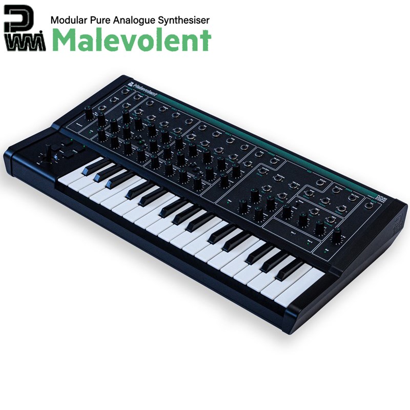 翌日配達 PWM 【春得セール】Malevolent(マレヴォレント)(台数限定超特価!) モジュラー・ピュア・アナログ・シンセサイザー