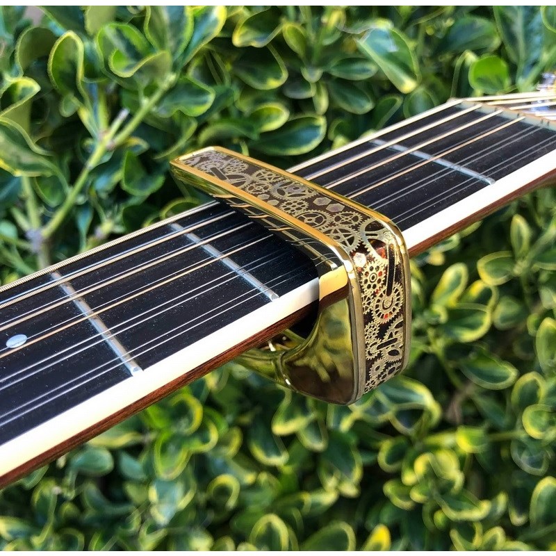 Thalia Capo 24K Gold with Golden Gears on Tiger Eye [新仕様] タリアカポ