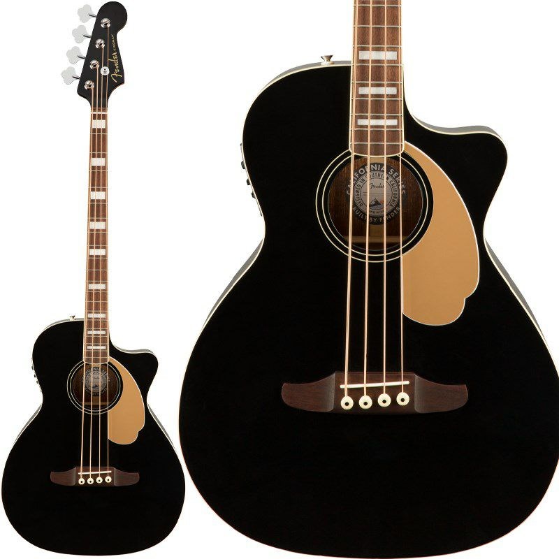 楽天市場】Fender Acoustics Kingman Bass (Black) : イケベ楽器 イケシブ