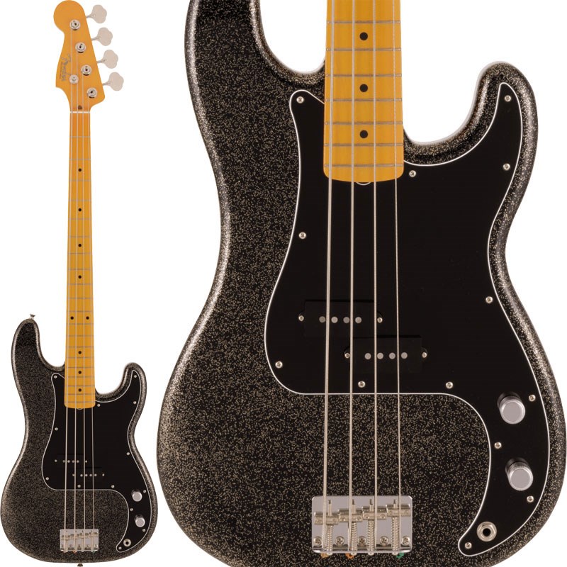 Fender Made in Japan 【入荷待ち、ご予約受付中】 J Precision Bass (Black Gold)|イケベ楽器 イケシブ