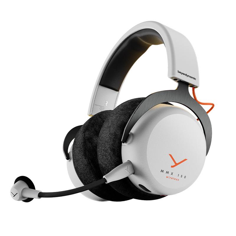 beyerdynamic MMX 150 wireless arctic white (ホワイト)(ベイヤーダイナミック)(ワイヤレスゲーミングヘッドセット)(密閉型)(取り外し可能マイク)(MMX150wireless)｜イケベ楽器 イケシブ