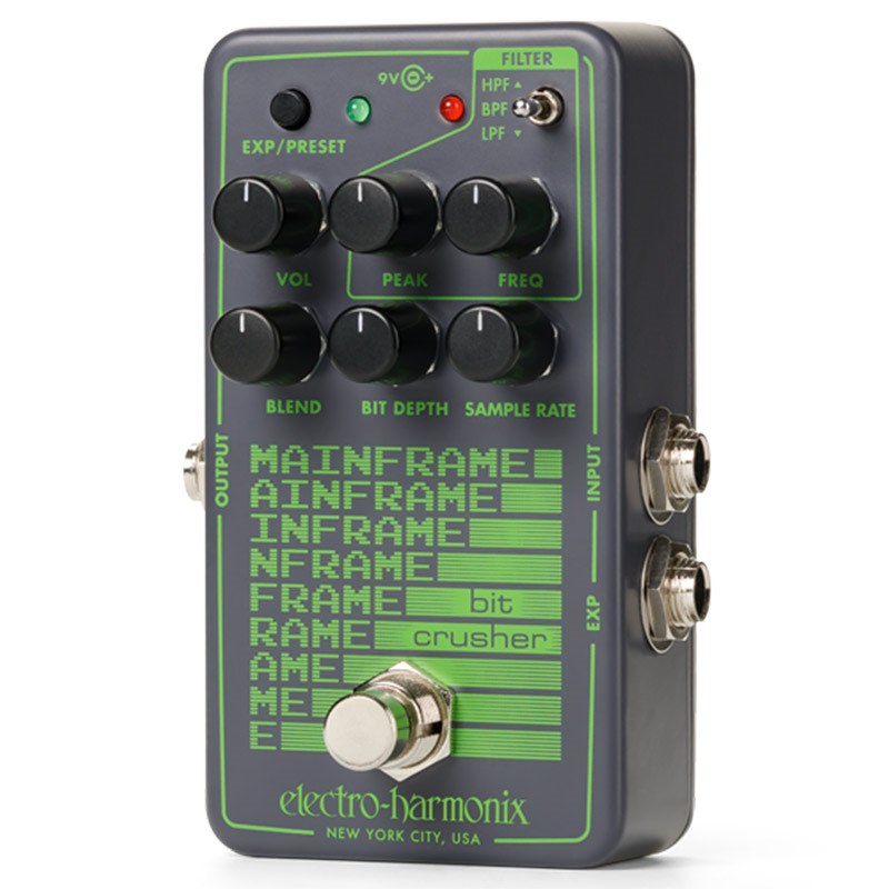 Electro Harmonix Mainframe [Bit Crusher] ビットクラッシャー エレハモ｜イケベ楽器 イケシブ