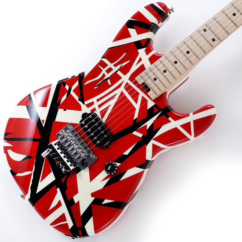 EVH Striped Series (Red with Black Stripes)