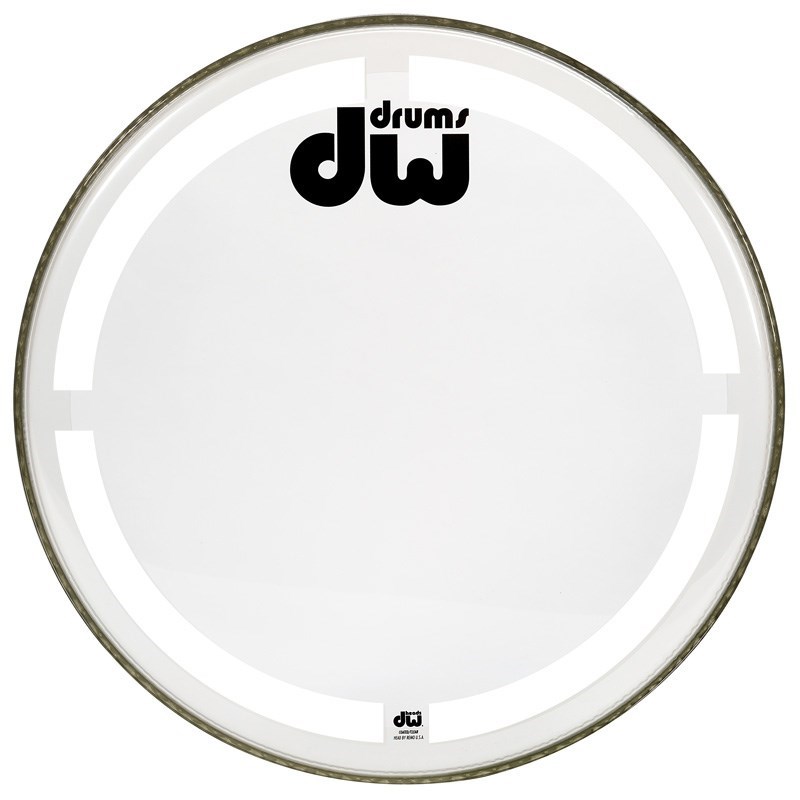 dw DRDHCC18K [Single Ply Coated Clear Bass Drum Head 18]【お取り寄せ品】