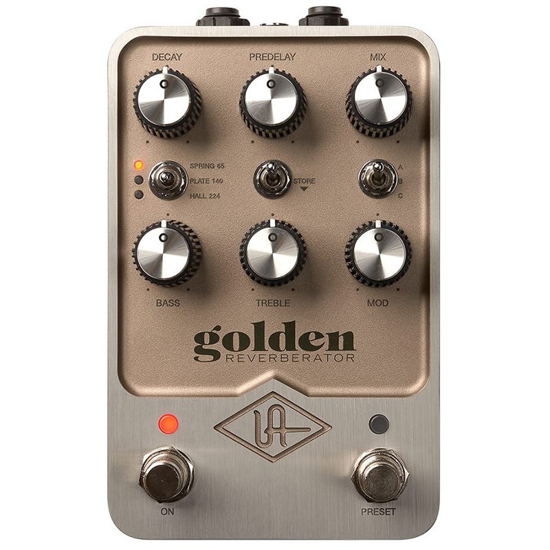 翌日配達 Universal Audio 【特別価格プロモーション】UAFX Golden Reverberator（ユニバーサルオーディオ）リバーブ 35,750円