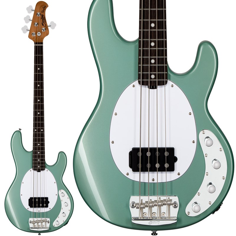 Sterling by MUSICMAN 【入荷待ち、ご予約受付中】 Ray34 (Dorado Green/Rosewood)|イケベ楽器 イケシブ