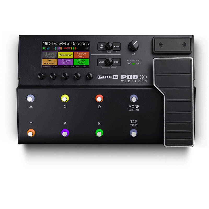 翌日配達 Line6 POD Go Wireless（ライン6）マルチエフェクター